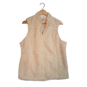 J. Jill Poodle Fleece Vest